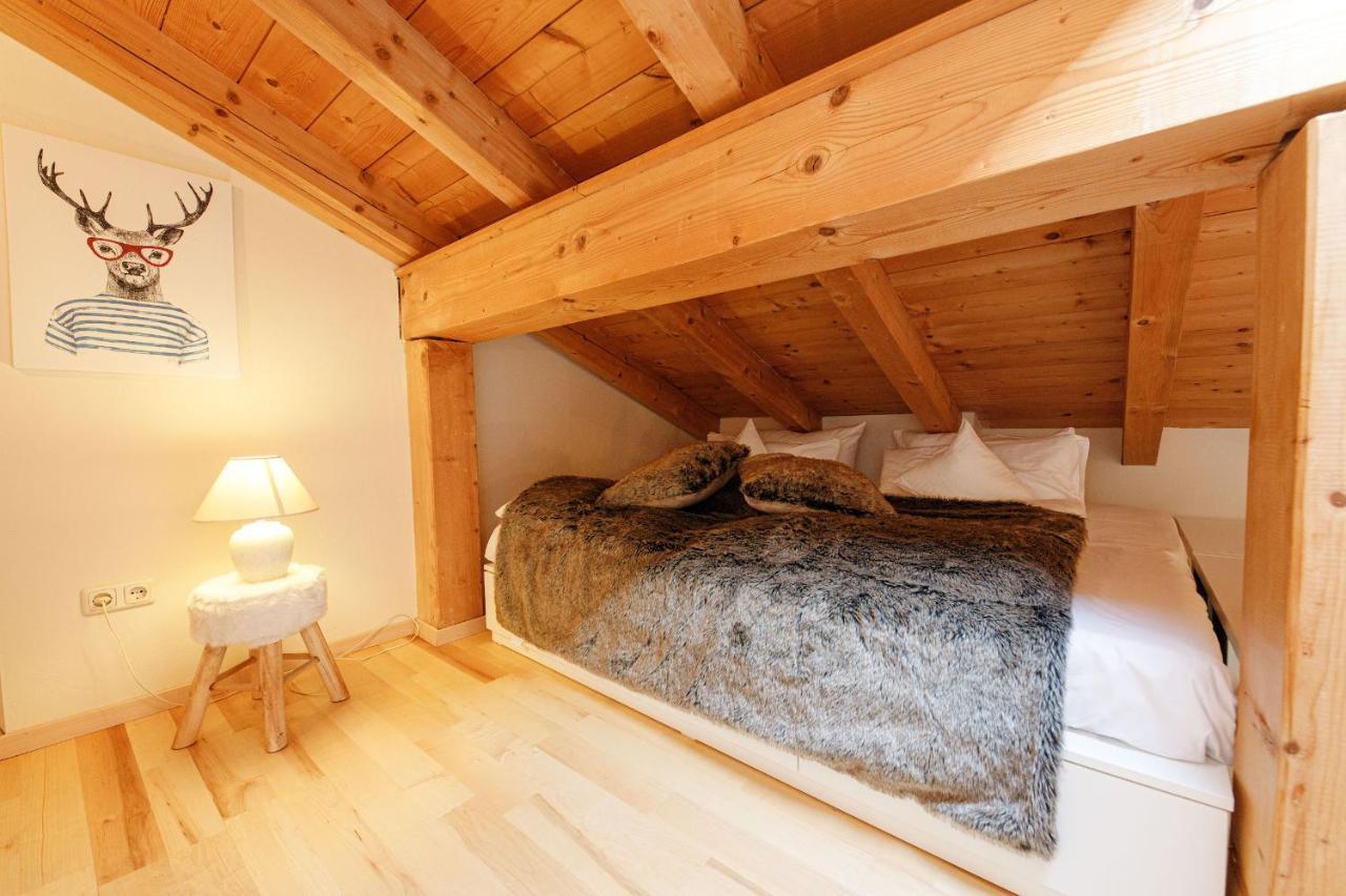 Dachgeschoss Wohnung Akelei Am Fusse Der Zugspitze Grainau Exteriör bild