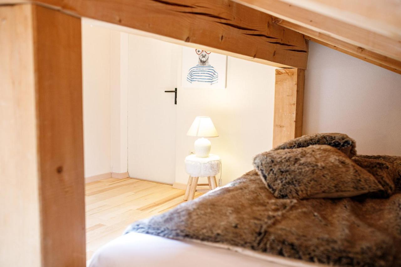 Dachgeschoss Wohnung Akelei Am Fusse Der Zugspitze Grainau Exteriör bild